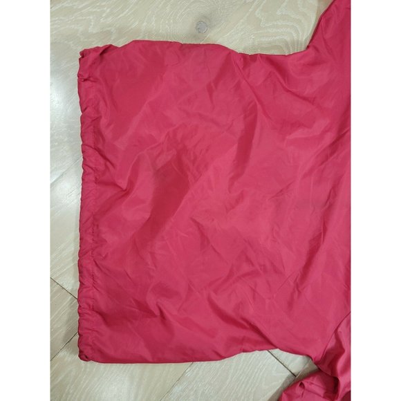 Mickey Mouse Walt Disney Men's SMALL Windbreaker Red Nylon Jacket Vintage Zip - Picture 10 of 12